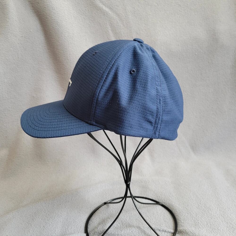 WILLIAM MURRAY Hat Fitted Cap L XL Yupoong Blue Navy Flexfit Logo - Picture 2 of 10